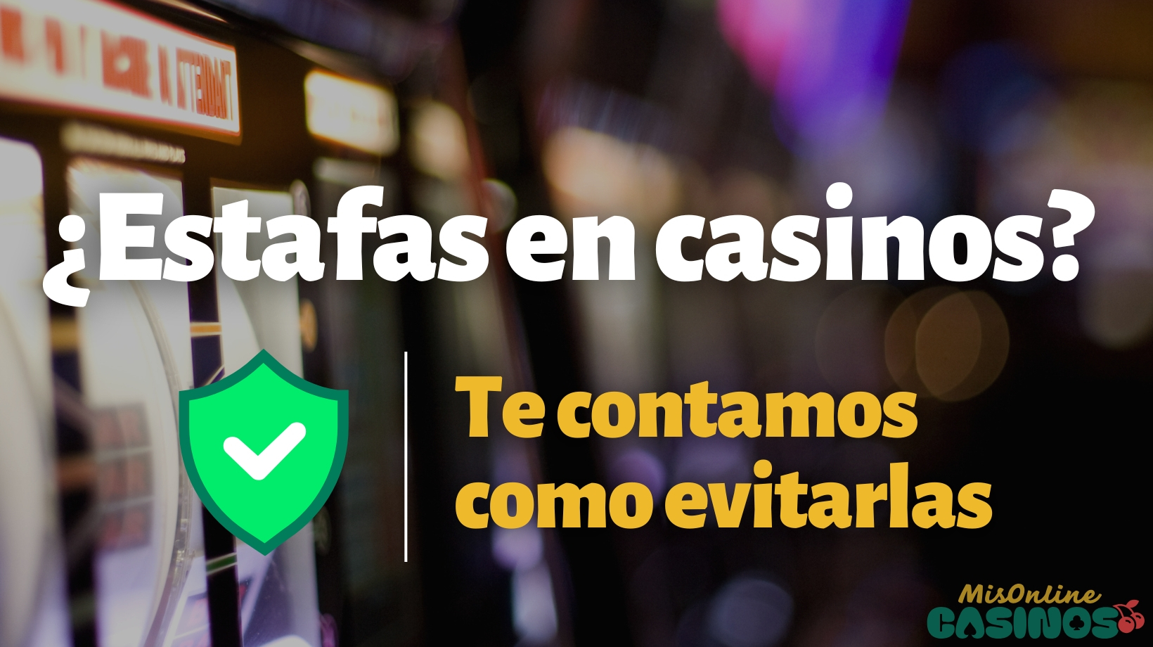 Banner de estafas en casinos