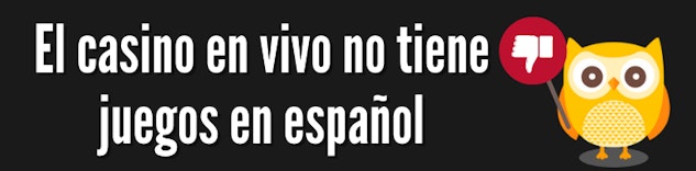 Betiton no tiene juegos en espanol en vivo