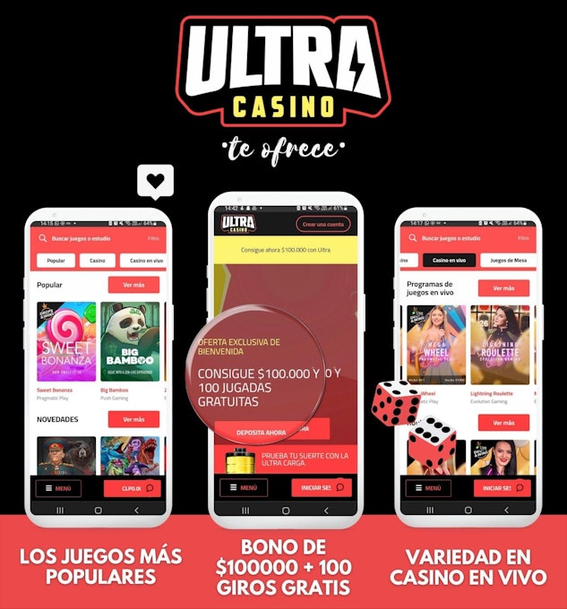 Ultra casino ofrece los juegos mas populares