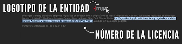 Licencias de casino en linea