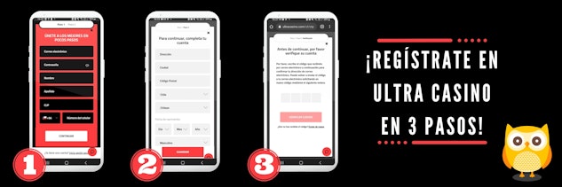Registrate en ultra casino