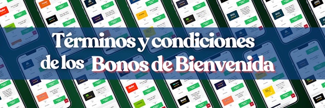 Terminos y condiciones de los bonos de bienvenida de casino